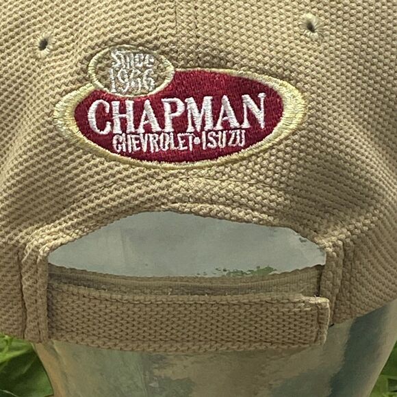 Phoenix Coyotes Logo Chapman Chevrolet Isuzu Promo Adjustable Baseball Cap Hat - Picture 5 of 9